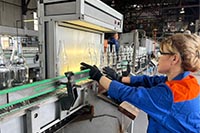 A glass factory for the production of glass containers was opened in Chegem