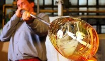 In Vladimir, you can try to learn the art of glass blowing