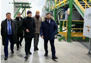 State Duma deputy Yury Stankevich visited the site of the future Ecotechnopark in Dzerzhinsk