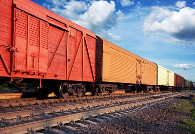 II ten-day period, July 2024. Dynamics of the market for rail shipments of glass